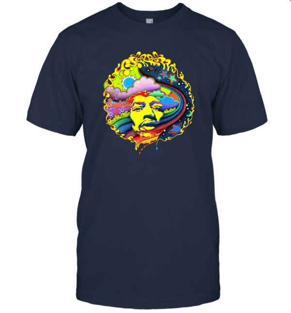 ZestyChef Men Jimi Hendrix T-Shirt