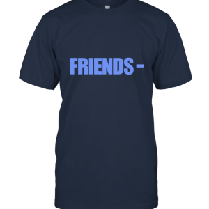 YYWan Vlone Life Blue V T-Shirt