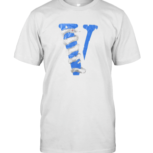 YYWan Tide Brand T Shirt Men Big V Python Print Vlone T-Shirt