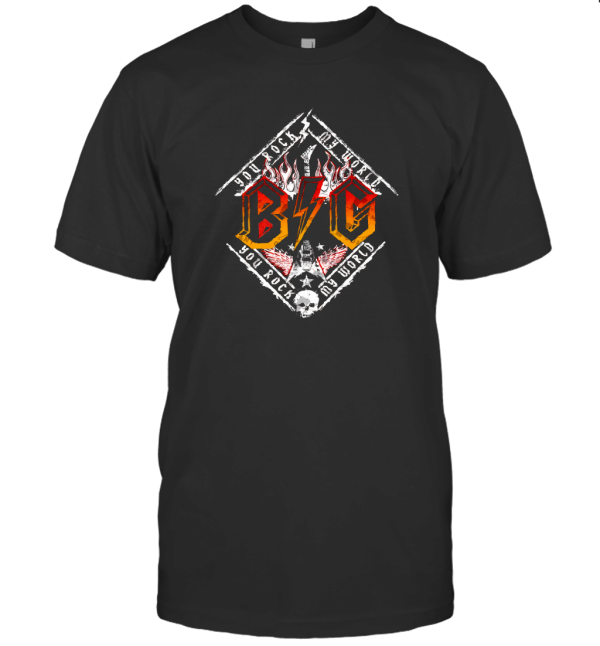 Customizable Big Little Rock N Roll Unise T-Shirt