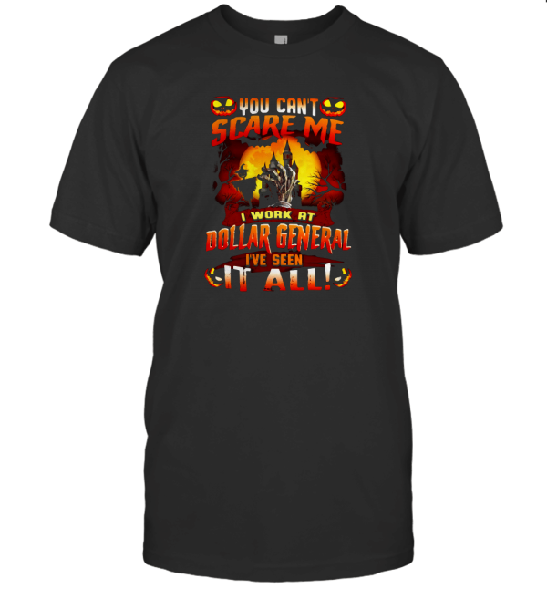 DesDirect Store You Can't Scare Me I Work at Dolla T-Shirt