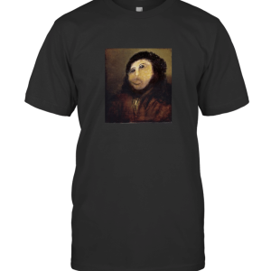 ChinbelBay Youth Funny Botched ECCE Homo Painting Meme T-Shirt