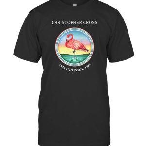 Vintage CHRISTOPHER CROSS 1981 Tour Unisex T-Shirt