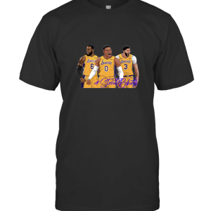 RUSSEL WESTBROOK LEBRON ANTHONY DAVIS LAKERS T-Shirt