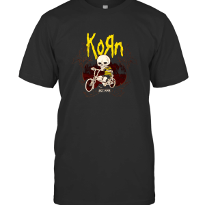 Rare Vintage Korn T shirt Nu Metal Rap Core California 90s Band EST T-Shirt