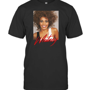 Whitney Houston Official Smile Photo T-Shirt