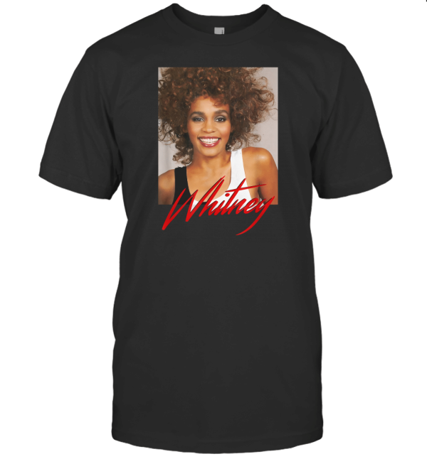 Whitney Houston Official Smile Photo T-Shirt