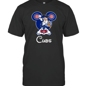 MICKEY MOUSE BASEBALL CHICAGO CUBS T-Shirt