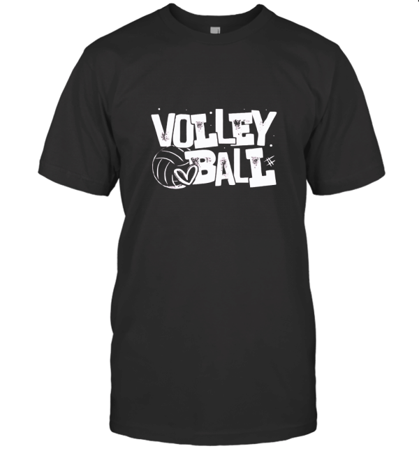 VOLLEYBALL SHIRT RARE DESIGN T-Shirt