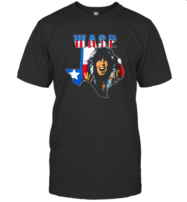 W.A.S.P Blind in Texas World Domination Custom T-Shirt