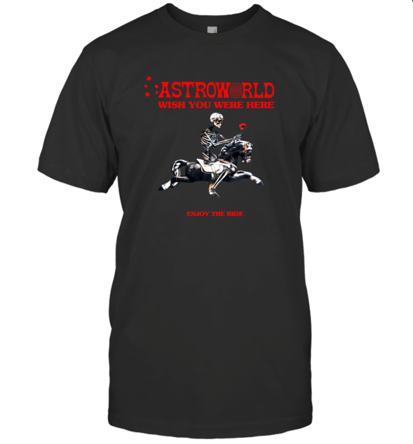 Travis Scott Astroworld Enjoy The Ride Wish You Were Here T-Shirt