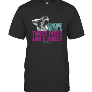 Three Piece And A Soda  Jorge Masvidal Slim Fit T-Shirt
