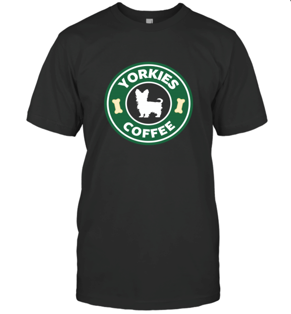 Yorkies Coffee Starbucks T-Shirt