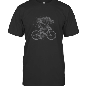 The Nakin Skeleton Cycling Bicycle Ghost Bone Bike Fixie T-Shirt