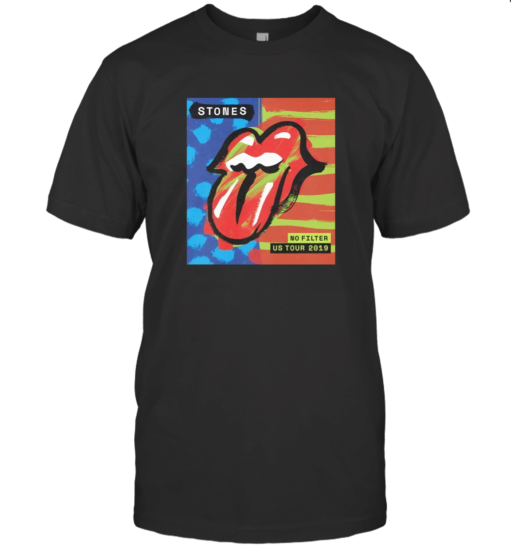 The Rolling Stones No Filter Tour 2019 U.S Tour Dates Gildan T-Shirt