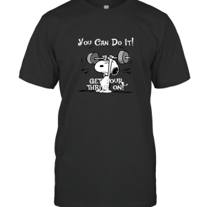 You Can Do It Snoopy T-Shirt