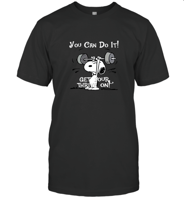 You Can Do It Snoopy T-Shirt