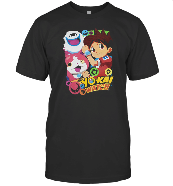 Yo Kai Watch Characters Boy's T-Shirt
