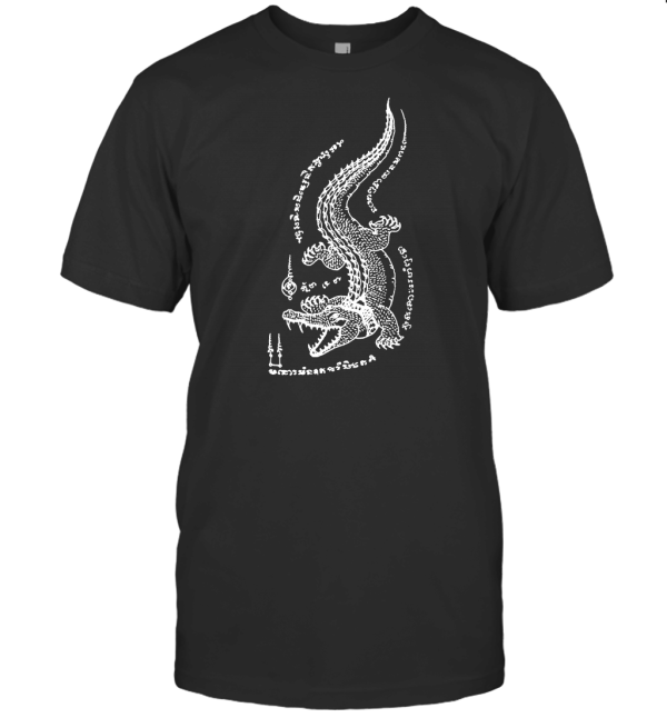 Yant Jorakhae Crocodile Tattoo Khong Khuen Sak Yant tattoo Sak yan Thai T-Shirt