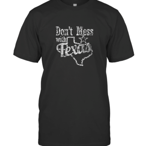 Lifestyle Graphix Distressed  Don't Mess with Texas T-Shirt