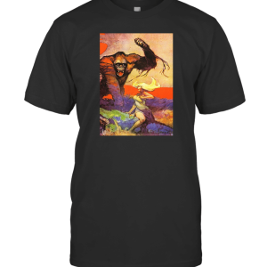 Kong Original by Frank Frazetta Art T-Shirt