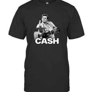 Johnny Cash Mens The Bird T-Shirt