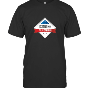 I Stand With Folds Of Honor T-Shirt