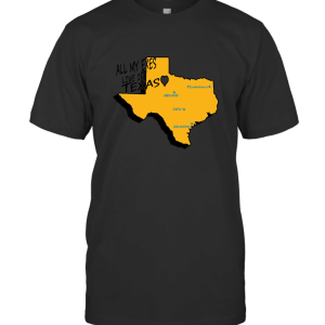 Property Era All My Exes Live In Texas T-Shirt