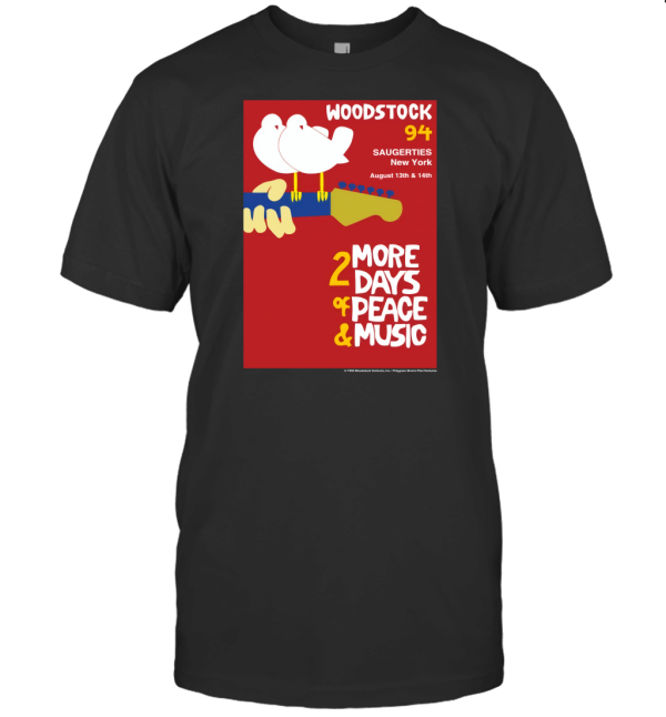 Woodstock Shirt Vintage tshirt 1994 T-Shirt