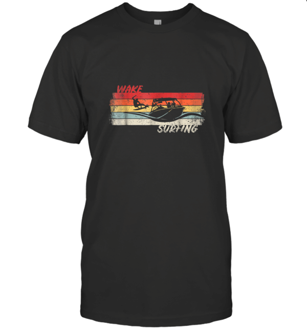 Wake Surfing Wakesurfing Boat Lake Surf T-Shirt