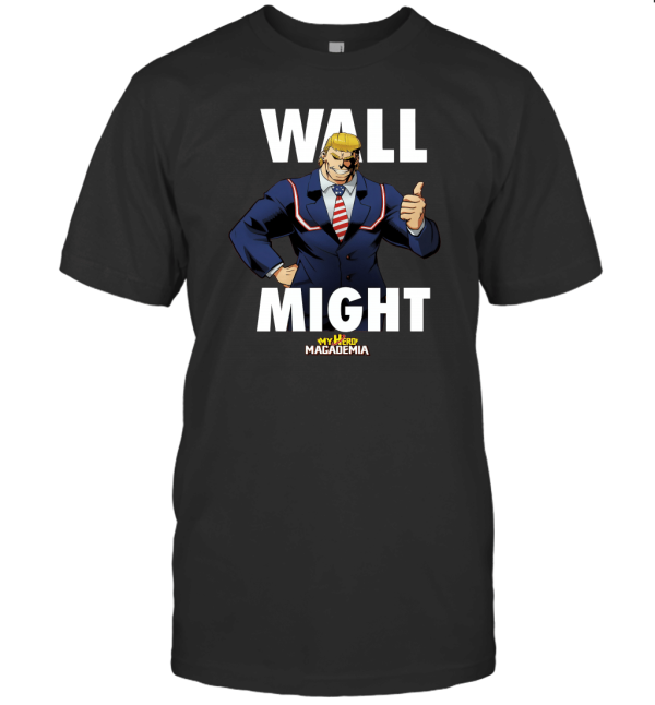 Wall Might My Hero MAGAdemia T-Shirt