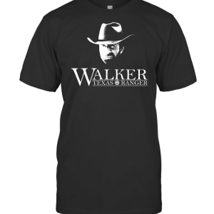 Walker Texas Ranger  Chuck Norris  Head and Logo T-Shirt