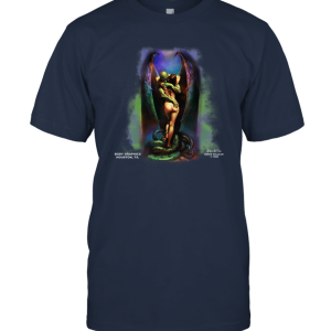 Boris Vallejo 1986 Demon Devil Snake And Woman 3189 T-Shirt