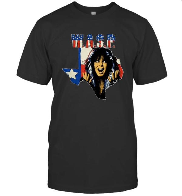 W.A.S.P Blind in Texas World Domination MT T-Shirt