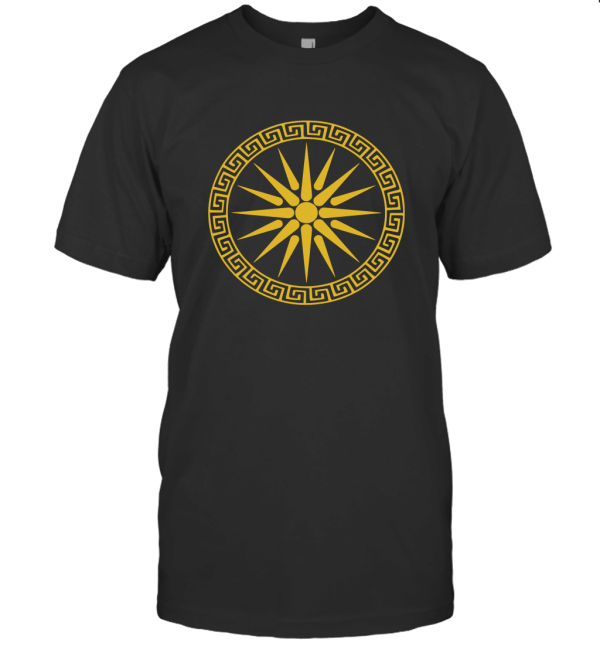 Vergina Sun Macedonian Star Argead Ancient T-Shirt