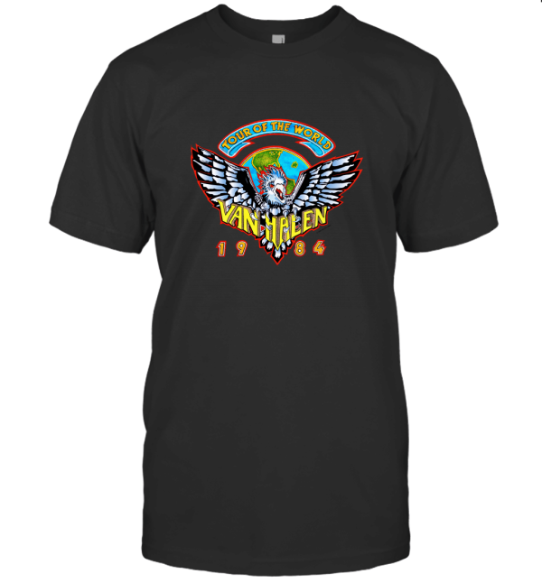 Van Halen Concert 1984 T-Shirt