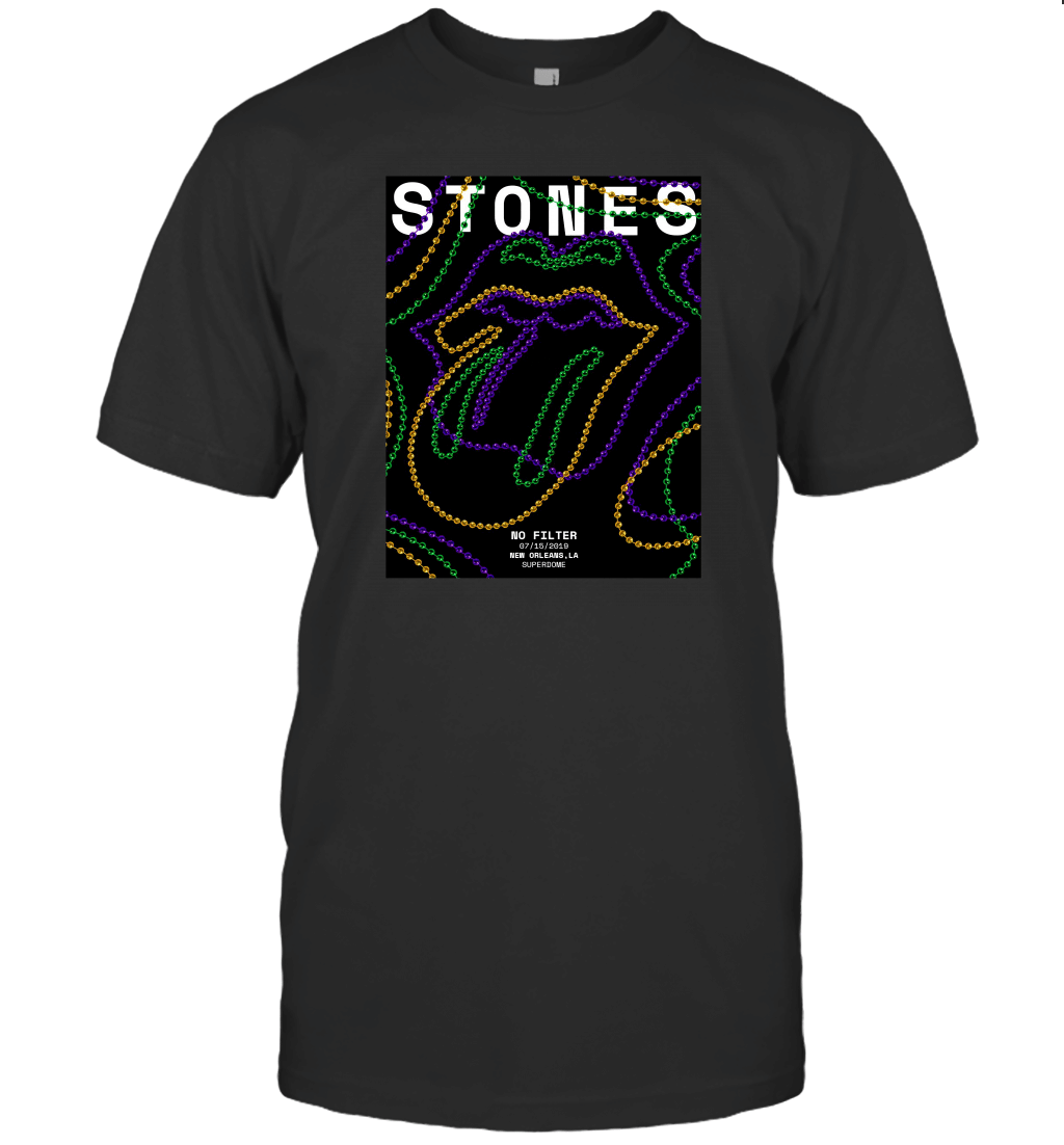 The Rolling Stones NO FILTER NEW ORLEANS LA 2019 T-Shirt
