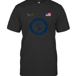 USA Badminton Olympic T-Shirt