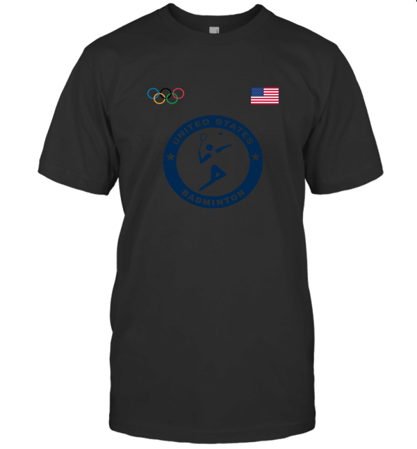 USA Badminton Olympic T-Shirt