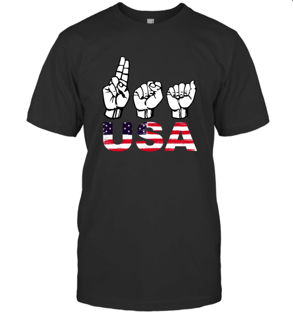 USA American Flag T-Shirt