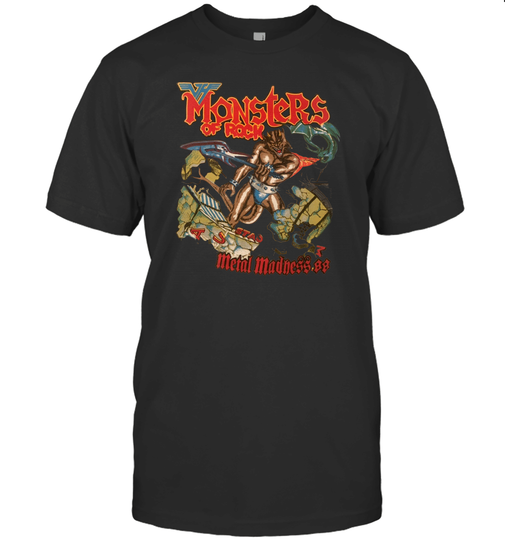 UNREAL 1988 Vintage Monsters of Rock T-Shirt