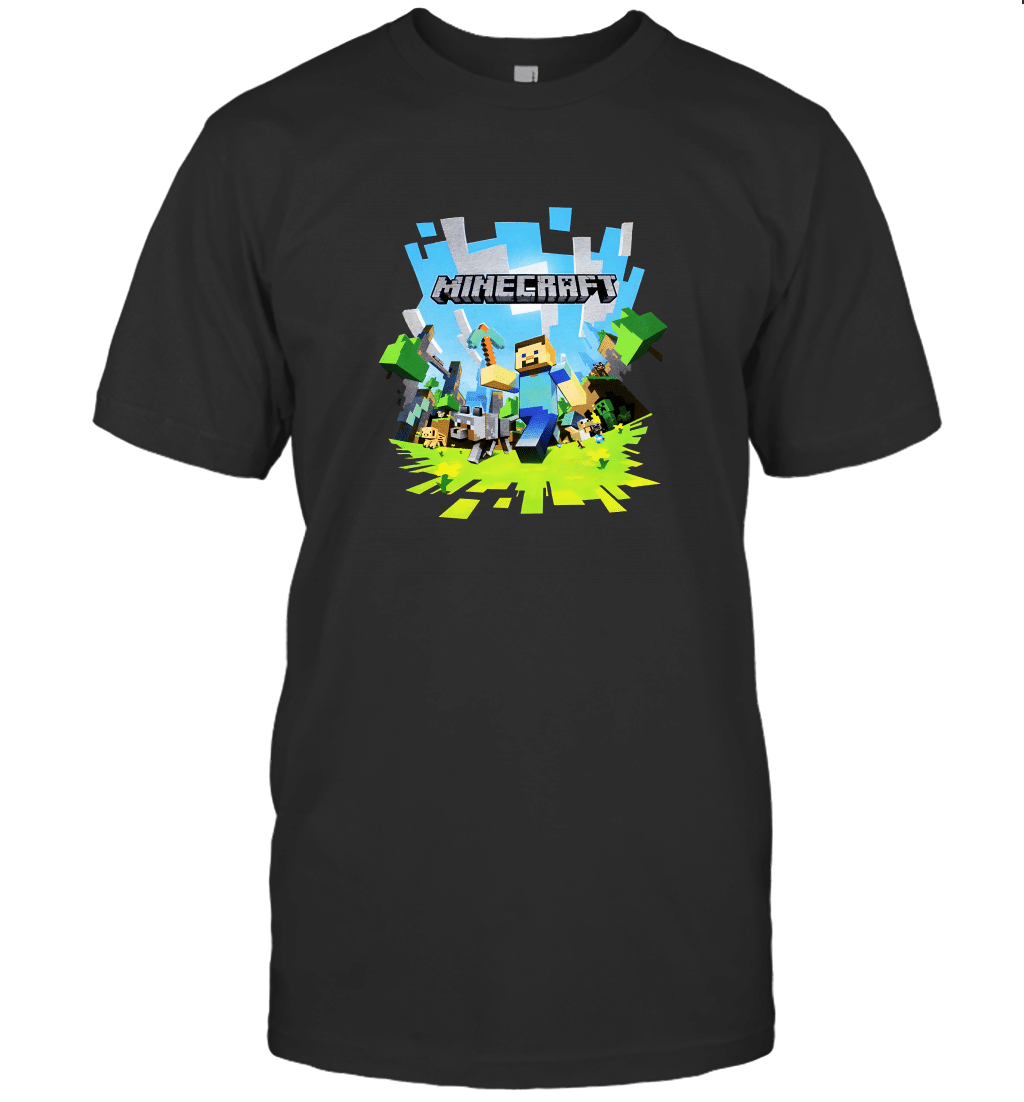 Augustshirt Minecraft Men's Adventure Premium T-Shirt