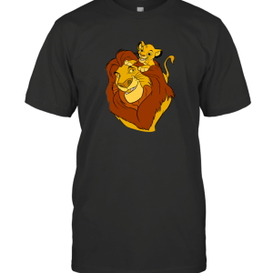 The Lion King Simba and Mufasa Father and Son T-Shirt