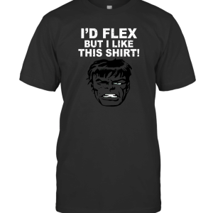 The Hulk T Shirt Id Flex But I Like This Official Marvel Comics T-Shirt