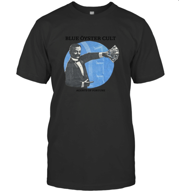 Vintage 1976 Blue Oyster Cult Agents Of Fortune T-Shirt