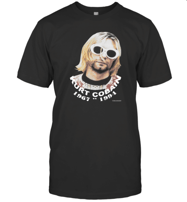 Vintage 90s Thrasher X Kurt Cobain T-Shirt
