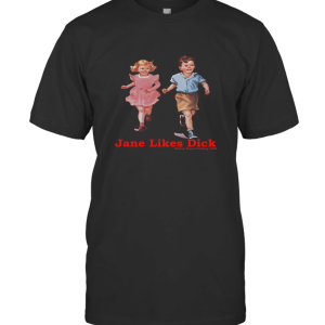 Vintage 90's t shirt transfer Jane Likes Dick T-Shirt