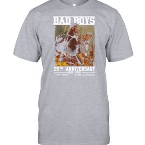 Bad Boys 25th Anniversary Smith Lawrence 1995 2020 Customized Handmad T-Shirt