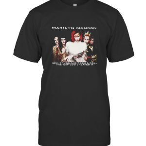 Vintage 90s Marilyn Manson rock is dead 1336 T-Shirt