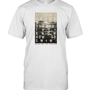 Adult Bring Me The Horizon Can't Drown Demons T-Shirt